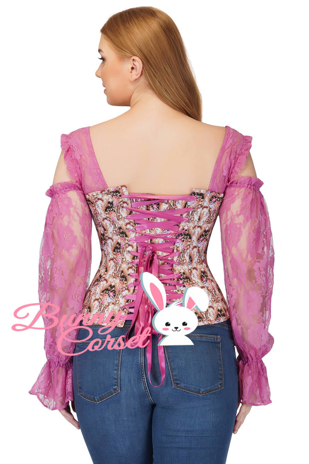 Salem Overbust Floral Corset