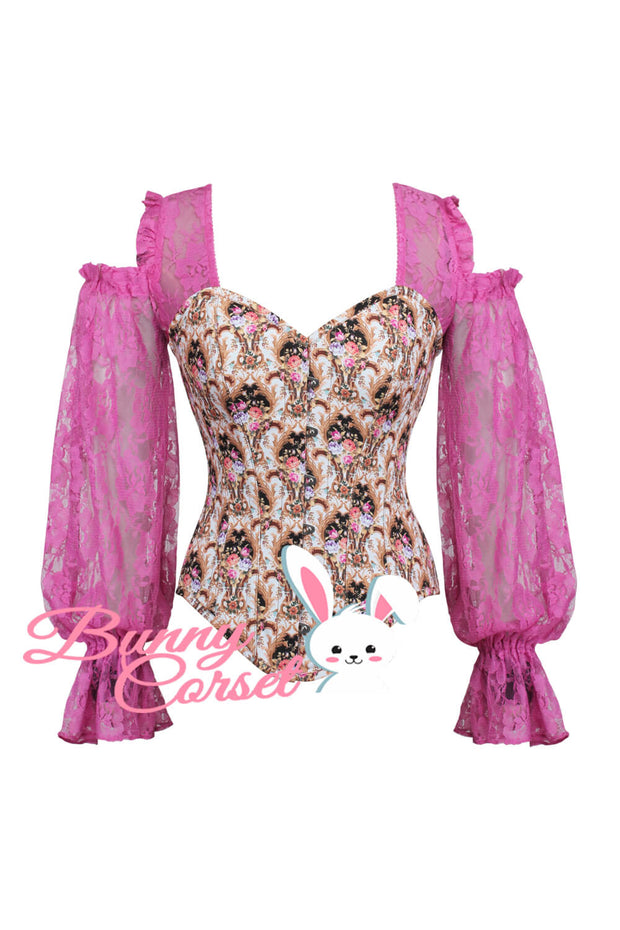 Salem Overbust Floral Corset