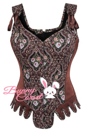 Lina Overbust Floral Corset