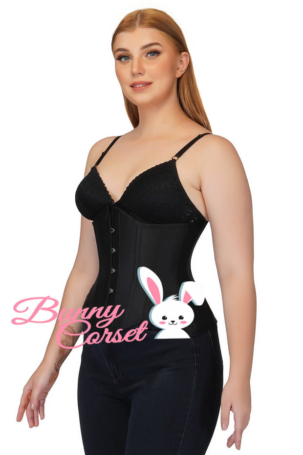 Rumi Curvy Black Corset