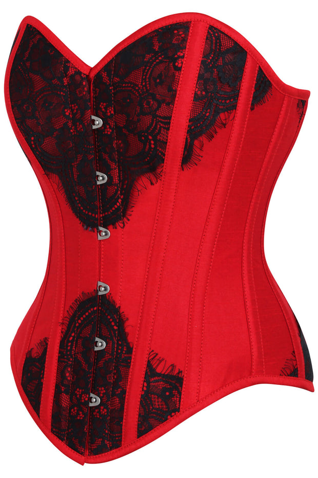 Tatiana Red Overbust Corset