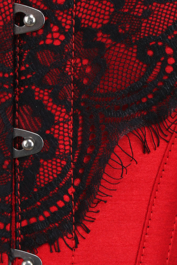 Tatiana Red Overbust Corset