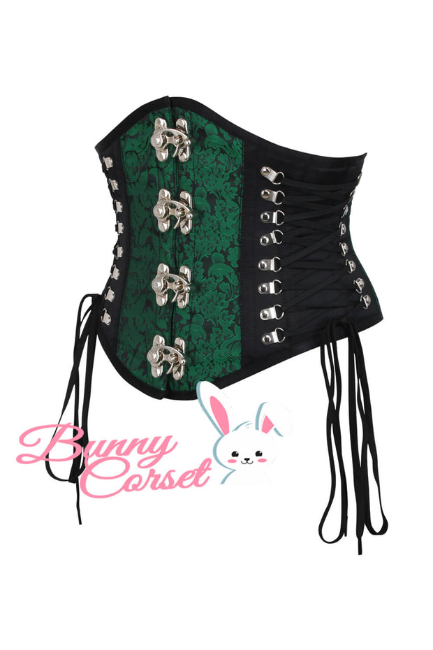 Teodec Steampunk Green Corset