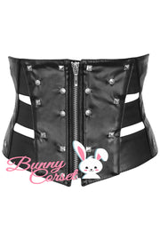 Cathia Underbust Black Corset