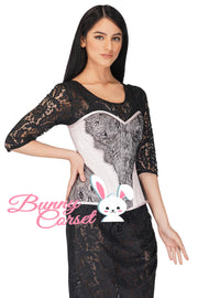 Felisha Waist Reduction Overbust Corset