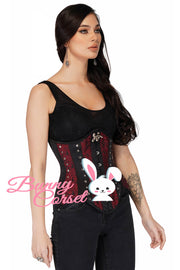 Beckie Curvy Brocade Corset