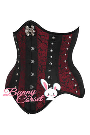 Beckie Curvy Brocade Corset