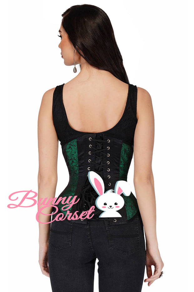 Beckie Curvy Brocade Corset