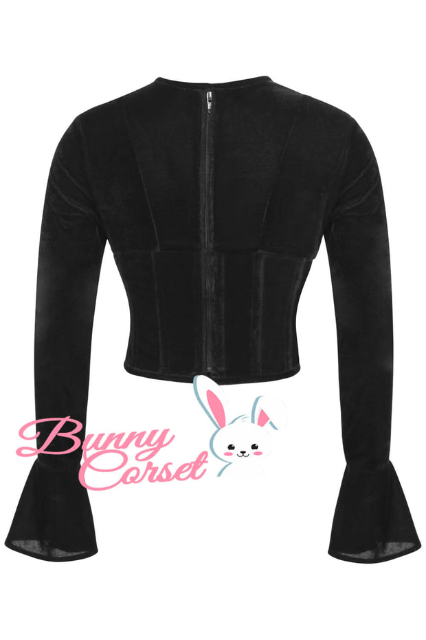 Torie Black Corset Top
