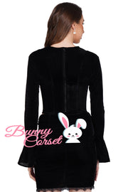 Torie Black Corset Top
