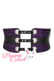 Janessa Maroon Corset Belt