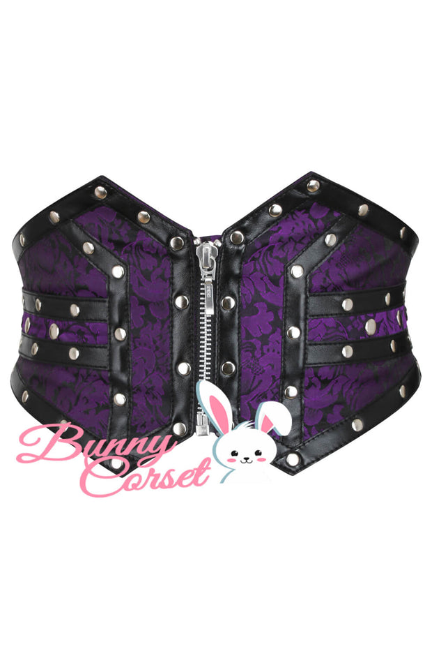 Shyanne Purple Corset Belt