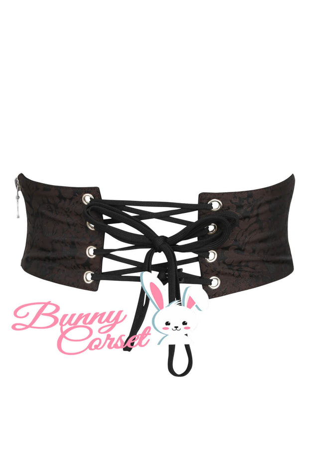 Janessa Maroon Corset Belt