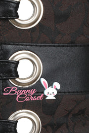 Janessa Maroon Corset Belt