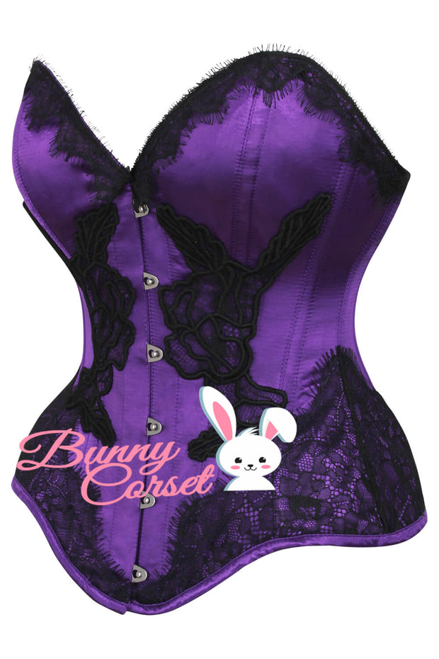 Lesha Overbust Satin Corset