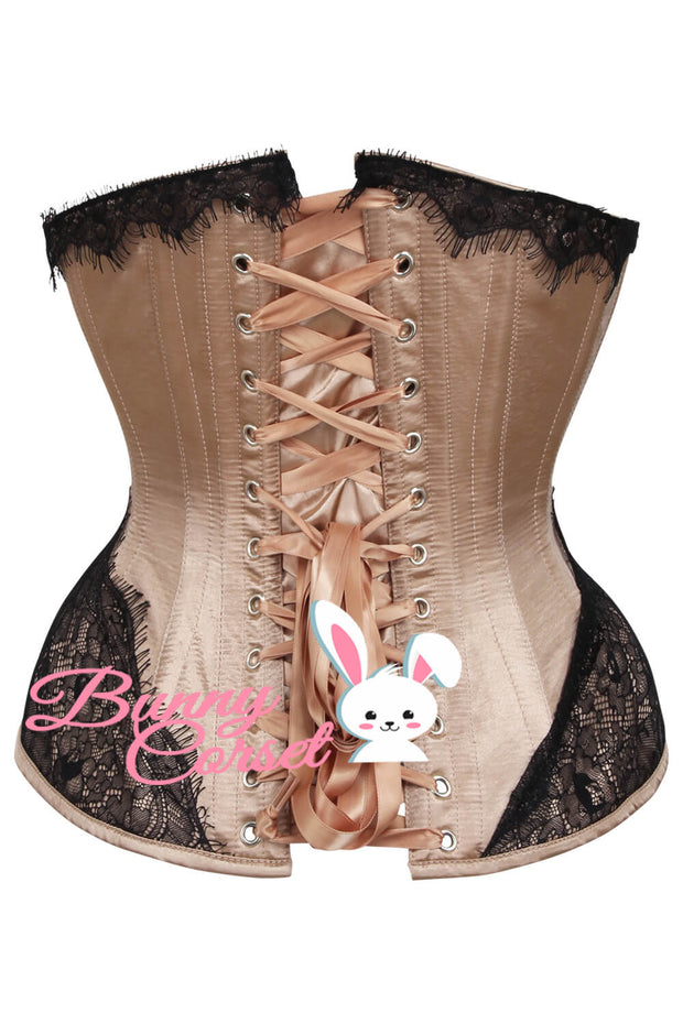 Lesha Overbust Satin Corset