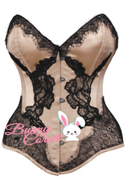 Lesha Overbust Satin Corset