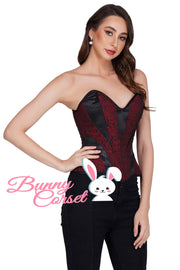 Evolet Overbust Maroon Corset