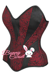 Evolet Overbust Maroon Corset