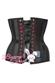 Sheloa Maroon Curvy Corset