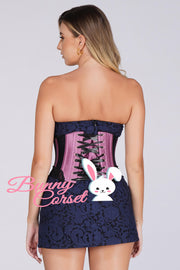 Jaslynn Lilac Waspie Corset