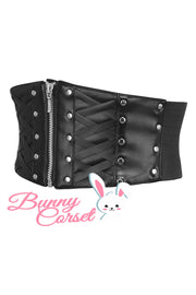 Devante Faux Leather Corset Belt