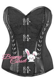 Jiselle Black Overbust Corset