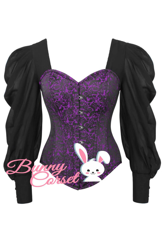 Lillian Overbust Brocade Corset