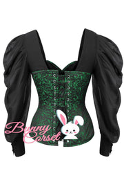 Lillian Overbust Brocade Corset