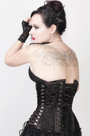 Emma Custom Made Criss Cross Underbust Gothic Corset