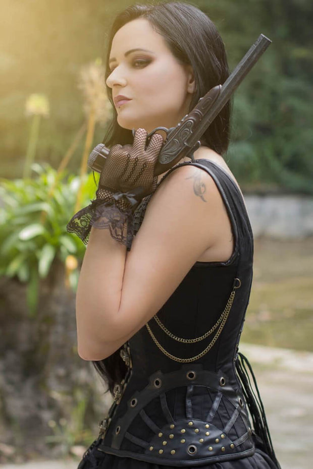 Engleberta Custom Made Steampunk Overbust Corset