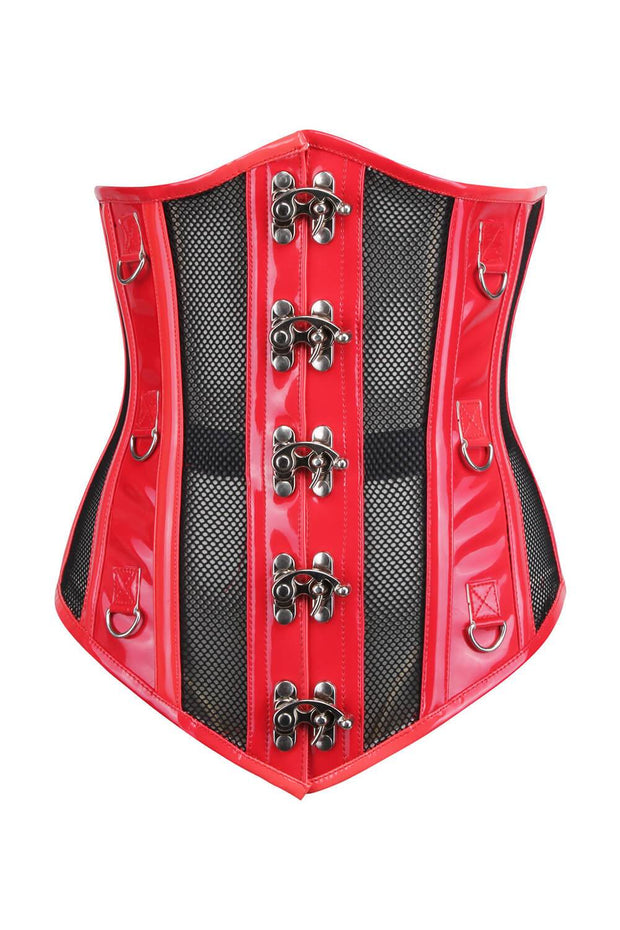 Steampunk Underbust Mesh Corset