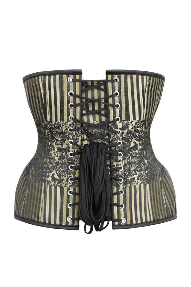 Steampunk Brocade Curvy Waist Training Corset