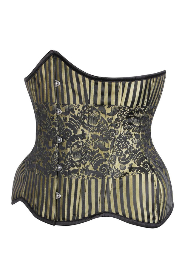 Steampunk Brocade Curvy Waist Training Corset