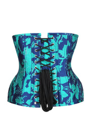 Brocade Curvy Waist Training Underbust Corset