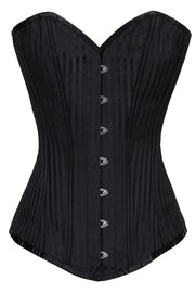 Waist Trainer Corset, Overbust Corset, Black Corset