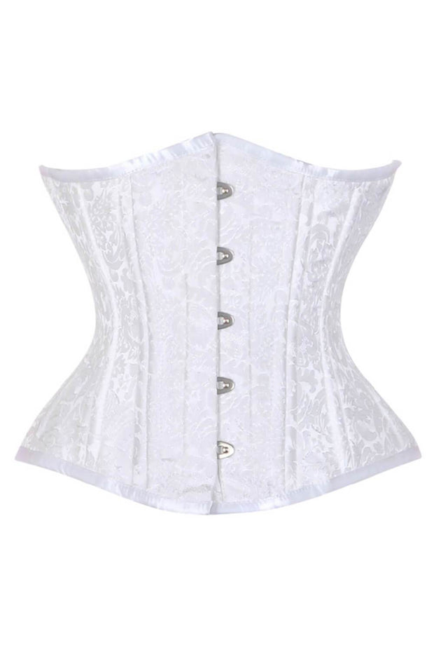 Shop Waist Trainer Corset, White Corset, Underbust Corset