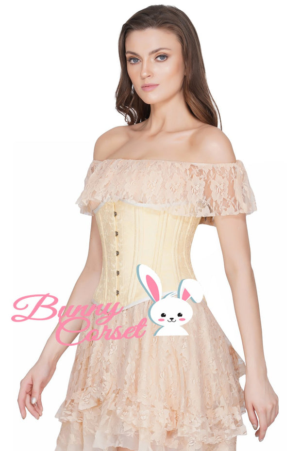 Briella Waist Training Brocade Underbust Corset