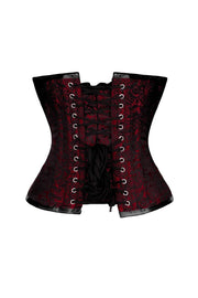 Finch Brocade Underbust Steel Bone Corset