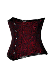 Finch Brocade Underbust Steel Bone Corset