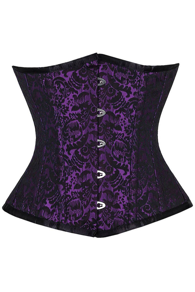 Rocio Custom Made Brocade Underbust Steel Bone Corset