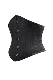 Harmony Black Satin Waist Training Corset