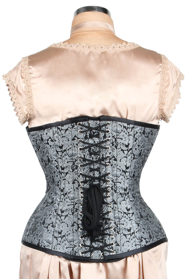 Edwardian Long Line Brocade Corset (ELC-401)