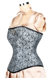 Edwardian Long Line Brocade Corset (ELC-401)