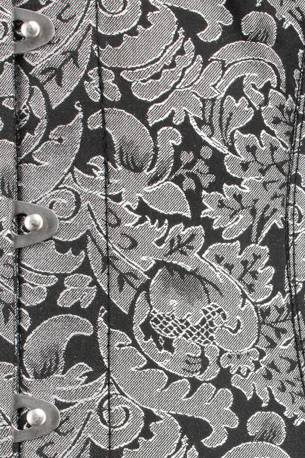 Edwardian Long Line Brocade Corset (ELC-401)