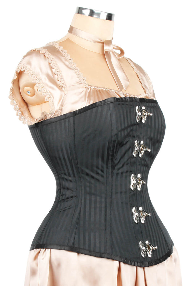 Edwardian Long Line Brocade Corset (ELC-401)