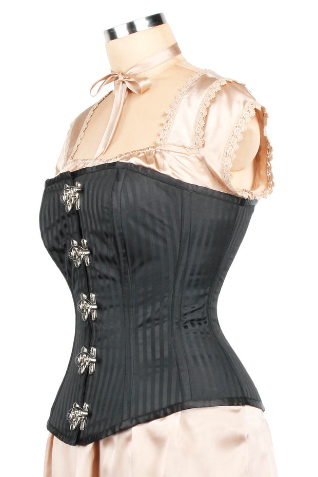 Edwardian Long Line Brocade Corset (ELC-401)