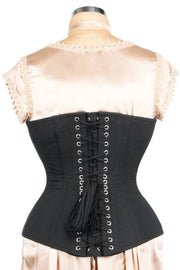 Edwardian Custom Made Long Line Cotton Corset (ELC-401)