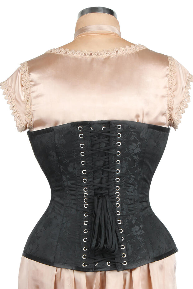 Edwardian Long Line Brocade Corset (ELC-401)