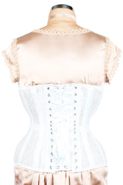 Mesh with Lace Overlay Waist Trainer Corset (ELC-102)